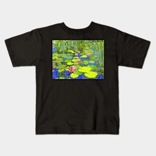 Waterlilies Kids T-Shirt